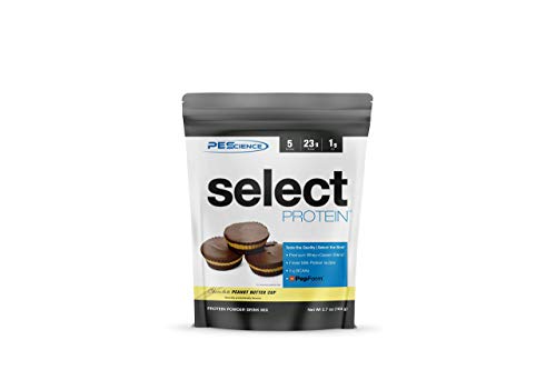 PEScience Select Low Carb Protein Powder, Cookies and Cream, 5 Serving, Keto Friendly and Gluten Free