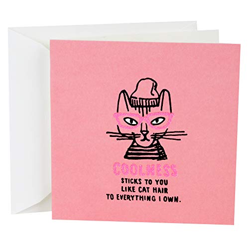 Hallmark Studio Ink Birthday Card (Cat Hair)