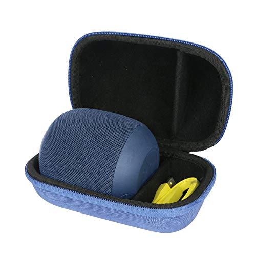 Khanka Hard Travel Case Compatible with Ultimate Ears WONDERBOOM/WONDERBOOM 2 Waterproof Super Portable Bluetooth Speaker - (Blue)