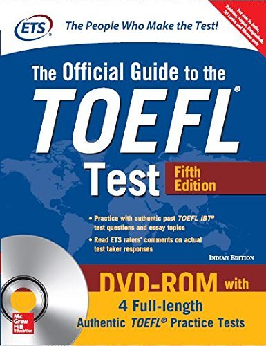 The Official Guide to the TOEFL Test with 4 Full-length Authentic TOEFL Practice Tests on DVD-ROM with General knowledge Arihant