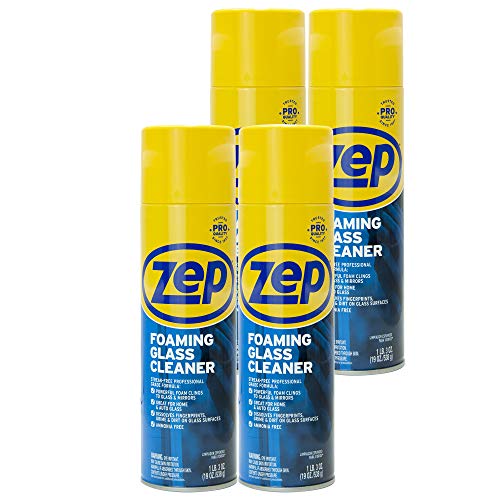 Zep Foaming Glass Cleaner 19 Ounce ZUFGC19 (case of 4)