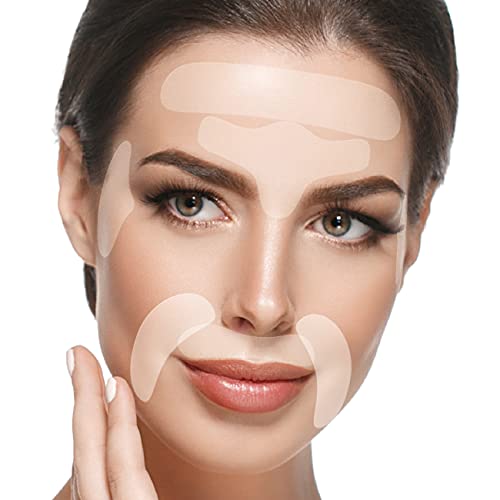 Blumbody Face Wrinkle Patches - 165 Facial Anti Wrinkle Patches for Smoothing Eye, Mouth or Forehead Wrinkles - Wrinkle Patches for Face Overnight Prevention