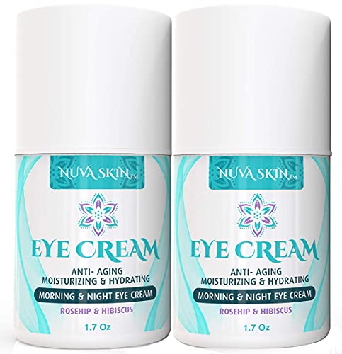 Book Cover Nuva Skin Intensive Eye Cream with Rosehip & Hibiscus (1.7 Fl Oz (Pack of 2))