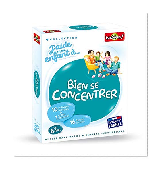 Bioviva - 203029 - J'aide mon enfant à ... Bien se concentrer
