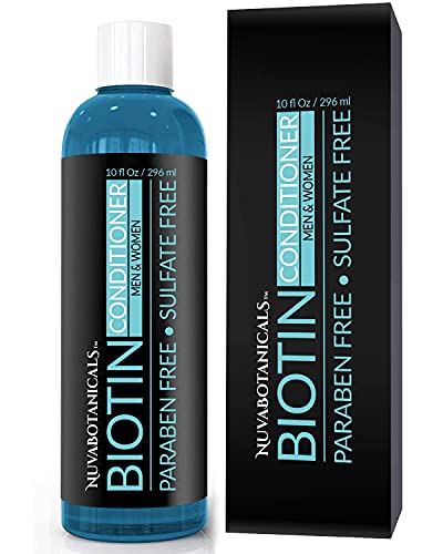 Book Cover Biotin Conditioner For Hair Growth, Natural Thickening Treatment For Hair Loss and Thinning, Stimulate Thicker Regrowth, Sulfate Free & Paraben Free, For Women and Men (Packaging May Vary)