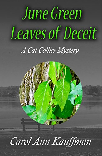 Book Cover June Green Leaves of Deceit (A Cat Collier Mystery Book 6)