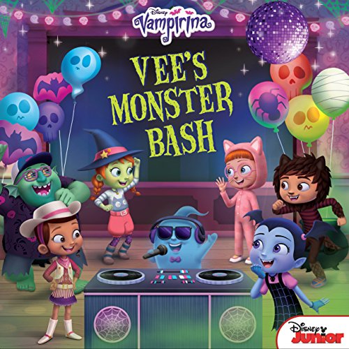 Vampirina: Vee's Monster Bash: With Puffy Stickers! (Disney Storybook (eBook))