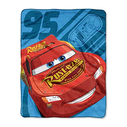 Book Cover Cars Lightning McQueen Fleece Throw Blanket 40
