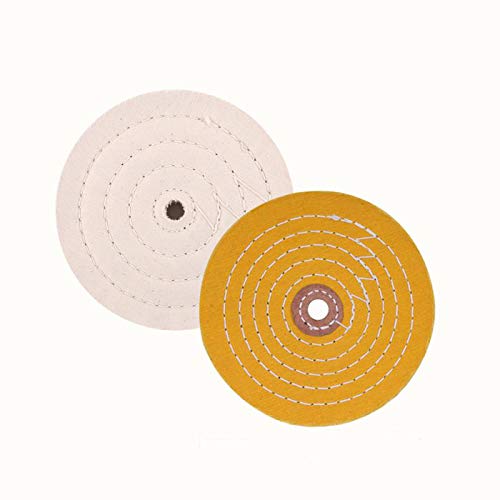 Polishing (Buffing Wheels for Bench Grinder 6")