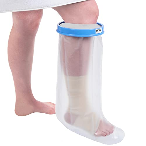 Book Cover TKWC INC Water Proof Leg Cast Cover for Shower - #5738 - Watertight Foot Protector