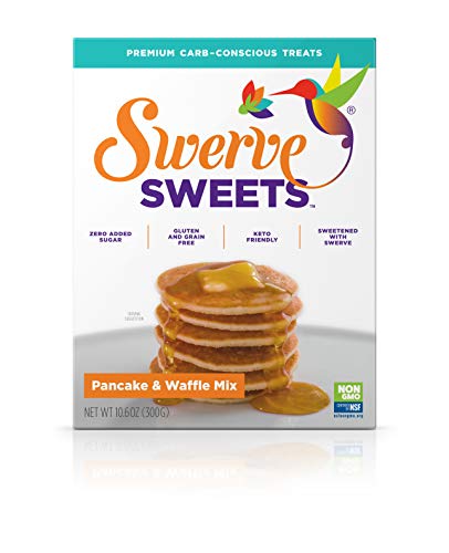 Book Cover Swerve Sweets, Pancake and Waffle Mix, 10.6 ounces