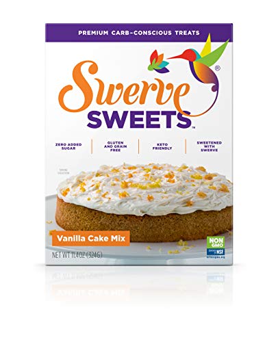 Swerve Sweets, Vanilla Cake Mix, 11.4 Oz
