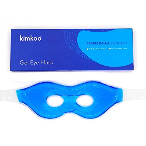 Book Cover Kimkoo Gel Eye Mask Cold Pads&Cool Compress for Puffy Eyes and Dry Eye,Cooling Eye Ice Masks Gel