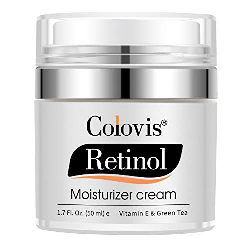 Book Cover Face Moisturizer Cream Anti Aging with Retinol & Vitamin E, Day Night Cream for Women - Deeply Moisturize, Smooth Fine Lines Wrinkles, Improve Skin Tone- 1.7 Fl Oz (New Face Cream)