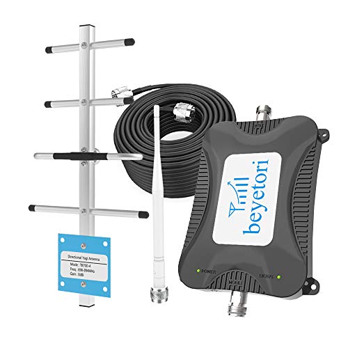 Cell Phone Signal Booster for Verizon AT&T Cell Phone Booster for Home Boost 5G 4G LTE Data AT&T Cell Phone Signal Amplifier Verizon Cell Booster Up to 3000 Sq Ft, FCC Approved (Black Band)
