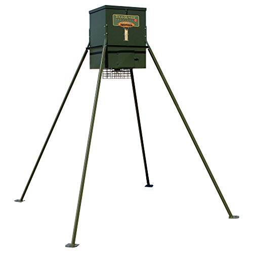 Wildlife & Deer Feeder w/ 8-Foot Heavy-Duty Extension Legs - 300 lb. Corn Capacity - Model TF300L8