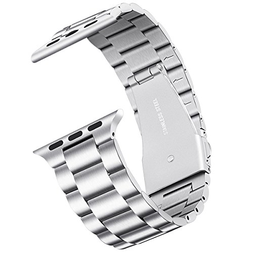 Libra Gemini Compatible for Apple Watch Band 42mm 44mm, Upgraded Version Solid Stainless Steel Metal Apple Watch Strap Business Replacement iWatch Strap for Apple Watch Series 1/2/3/4
