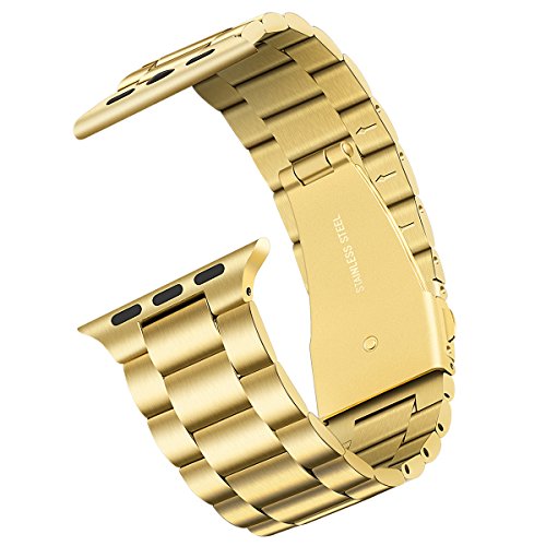 Book Cover Watch band 42mm 44mm(gold)
