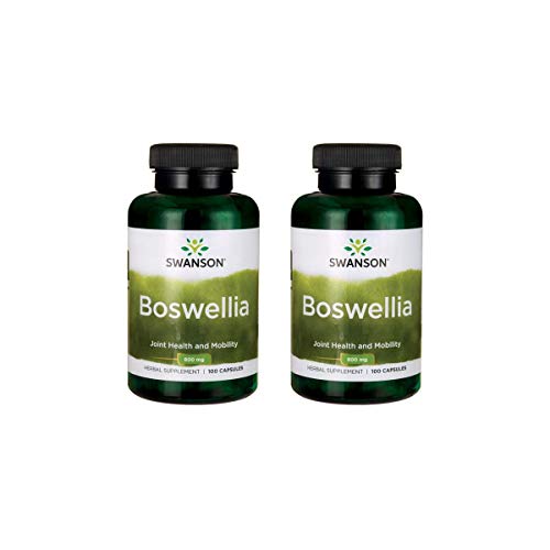 Swanson Boswellia 400 mg 100 Caps 2 Pack
