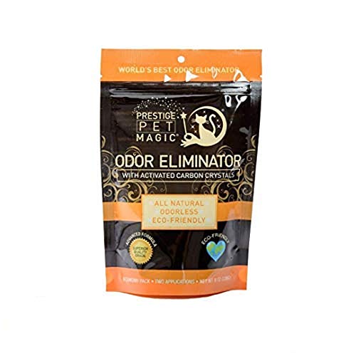 Prestige Pet Magic - Cat Litter Deodorizer - Odor Control Cat Litter -Activated Carbon Acts as Litter Odor Eliminator (Single Pack)