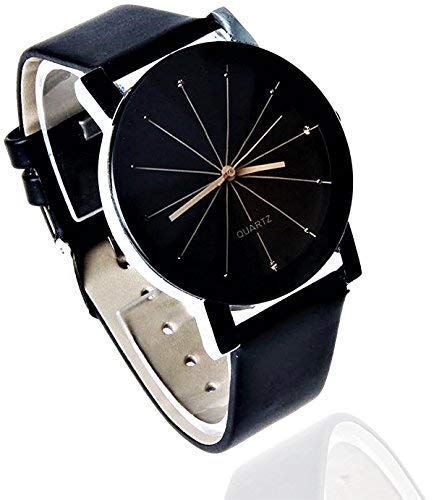 NUBELA Analogue Prizam Glass Black Dial Girl's Watch