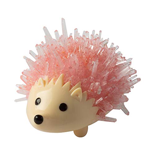 Fat Brain Toys Crystal Growing Hedgehog - Pink Maker & DIY Kits for Ages 10 to 12