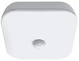 Brilliant Evolution Wireless Motion Sensor LED Light, Battery-Operated, Flush-Mount Ceiling Lights, Outdoor&Indoor Bedroom, Kitchen, Farmhouse Ceiling Light Fixtures, Night Modern Light Fixture