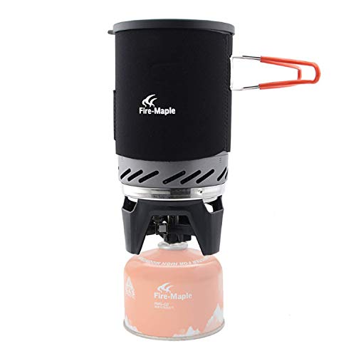 Fire-maple Fixed Star 1 Personal Cooking System Outdoor Hiking Camping Cooking Equipment Oven Portable Ultralight All-in-One Propane Gas Stove Burner