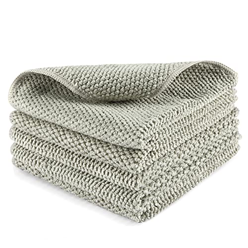 DoriHom Microfiber Dish Cloths for Kitchen - Kitchen Cleaning Dish Cloth Towels Set, Absorbent Glass Cleaning Cloths for House - Extra Soft Household Cleaning Wipes Towels