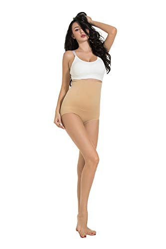 Book Cover Tiffance Slimming High Waist Abdomen Tummy Control Panty for Women Plus Size Shapewear Fitness Shapewear Beige