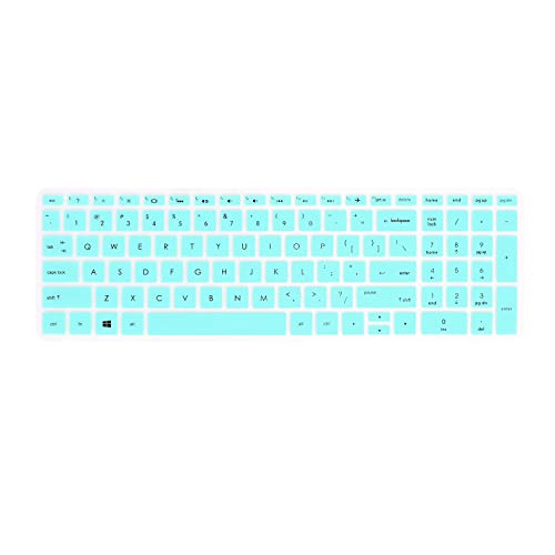 Keyboard Cover Compatible 2019 2018 HP Pavilion 15 Series /2019 2018 HP Pavilion x360 15.6” Series/HP Envy x360 15.6” Series/HP Envy 17 Series/HP Laptop 15t 17t 17-ca0011nr 17-by0040nr -Black