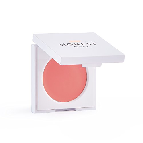 Honest Beauty Crème Cheek Blush, Peony Pink | Buildable & Blendable Blush | Paraben Free, Talc Free, Dermatologist Tested, Cruelty Free | 0.10 oz.