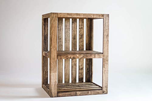 Darla'Studio 66 End Table/Nightstand Wood Crate