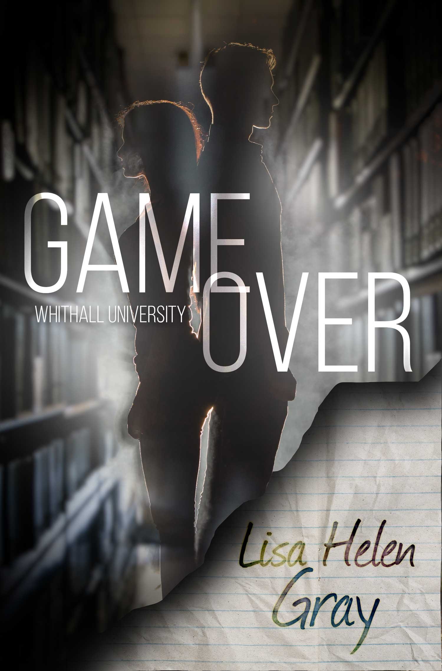 Book Cover Game Over (Whithall University Book 2)