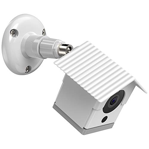 Aobelieve Outdoor Birdhouse Cover with Wall Mount for Wyze Cam v2 - White, 1-Pack
