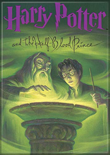 Ata-Boy Harry Potter and The Half Blood Prince Book Cover 2.5" x 3.5" Magnet for Refrigerators and Lockers