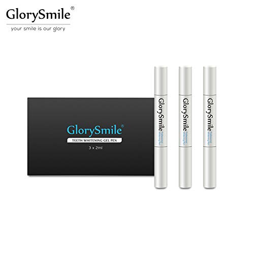 GlorySmile Teeth Whitening Pen 35% Carbamide Peroxide 20 Mins Whitening Treatments 3 Pack 2ml Whitening Pen