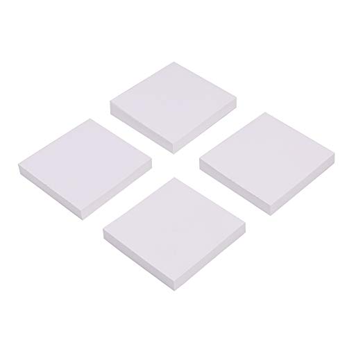 Eagle Sticky Notes, White Colour, 75 x 75mm, Post Notes, Self-Stick Notes, 100 Sheets per Pad, 4 Pads