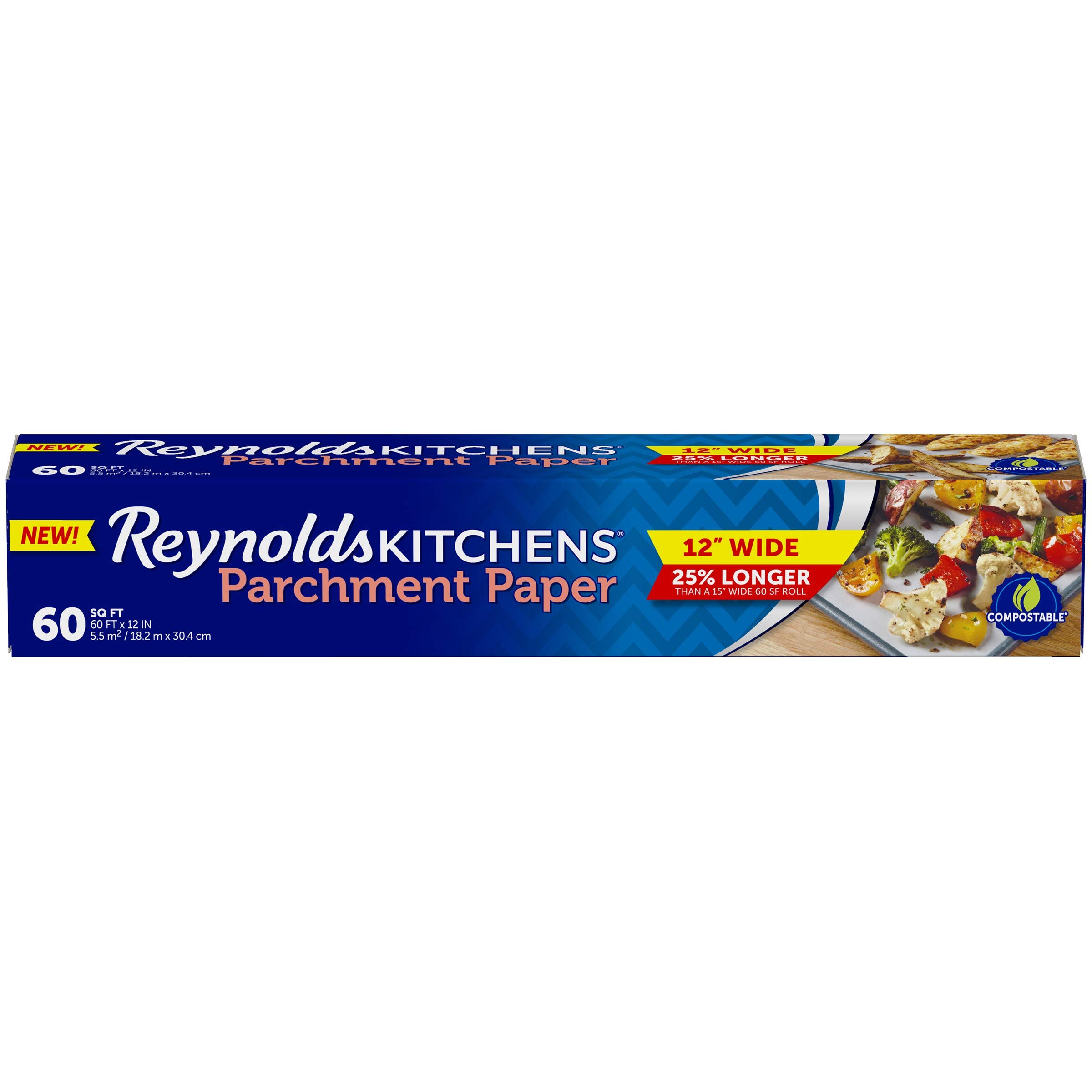 Reynolds Kitchens Parchment Paper Roll, 60 Square Feet Roll - 60 Sq Ft