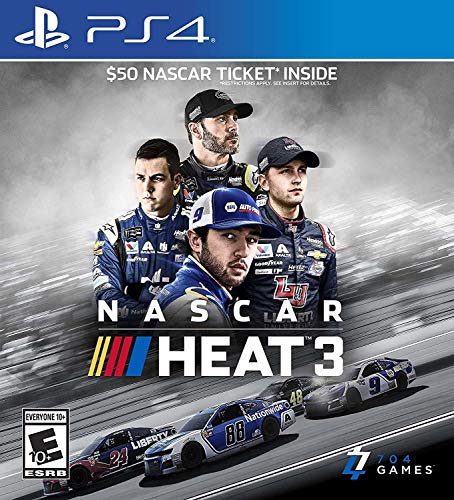 Book Cover NASCAR Heat 3 for PlayStation 4