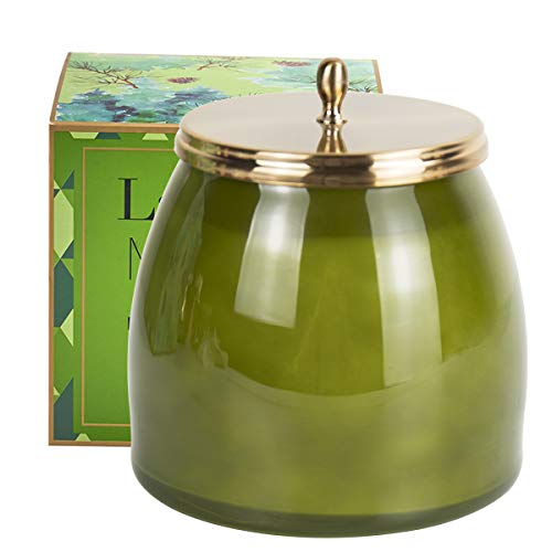 LA JOLIE MUSE Pine Scented Candle Balsam Cedar Fir Large Glass Jar Candle, Birthday Candle Gifts for Women, Holiday Candle, Natural Soy Wax, 18.34OZ