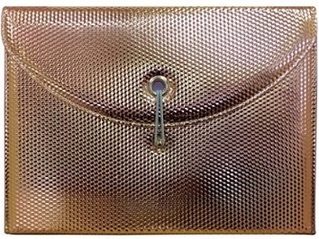 Better Office Products Professional Expanding File, 7-Pocket, Letter Size, Rose Gold