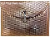 Better Office Products Professional Expanding File, 7-Pocket, Letter Size, Rose Gold