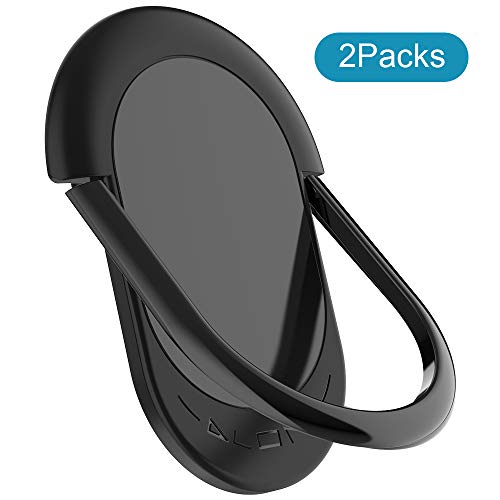 Phone Ring Holder, Ruboka Phone Finger Holder Stand 360Â° Rotation Super Thin Grip Mount Metal Smartphone Kickstand, for Magnetic Car Phone Mount, Cell Phone Ring Holder -2 Packs