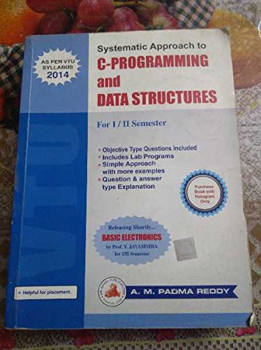 C Programming and Data Structures by AM Padma Reddy
