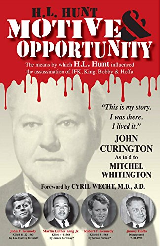 Book Cover H.L. Hunt: Motive & Opportunity