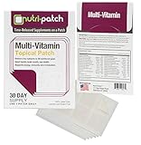 Multi-Vitamin nutrients in a patch from Nutri-Patch®