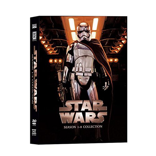 Star Wars The Complete Saga Episodes 1 - 8 DVD Set
