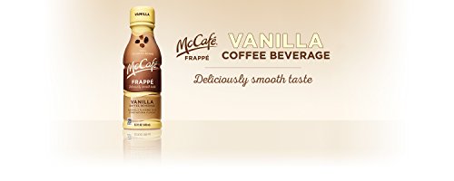 McCafe Frappe Coffee Beverage, Vanilla, 13.7 Fluid Ounce (Pack of 12)