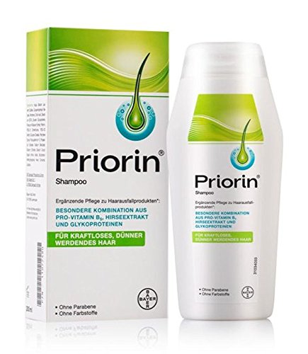 PRIORIN Shampoo Hair Growth Formula - Weak & Thinning Hair - 200mL (Made Germany/Ship from US)